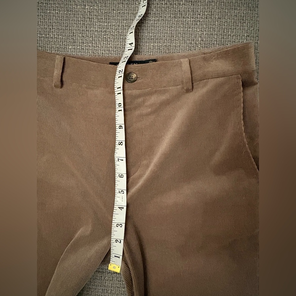 LAUREN RALPH LAUREN Taupe Corduroy High Rise Bootcut Pants 4 - Picture 15 of 16